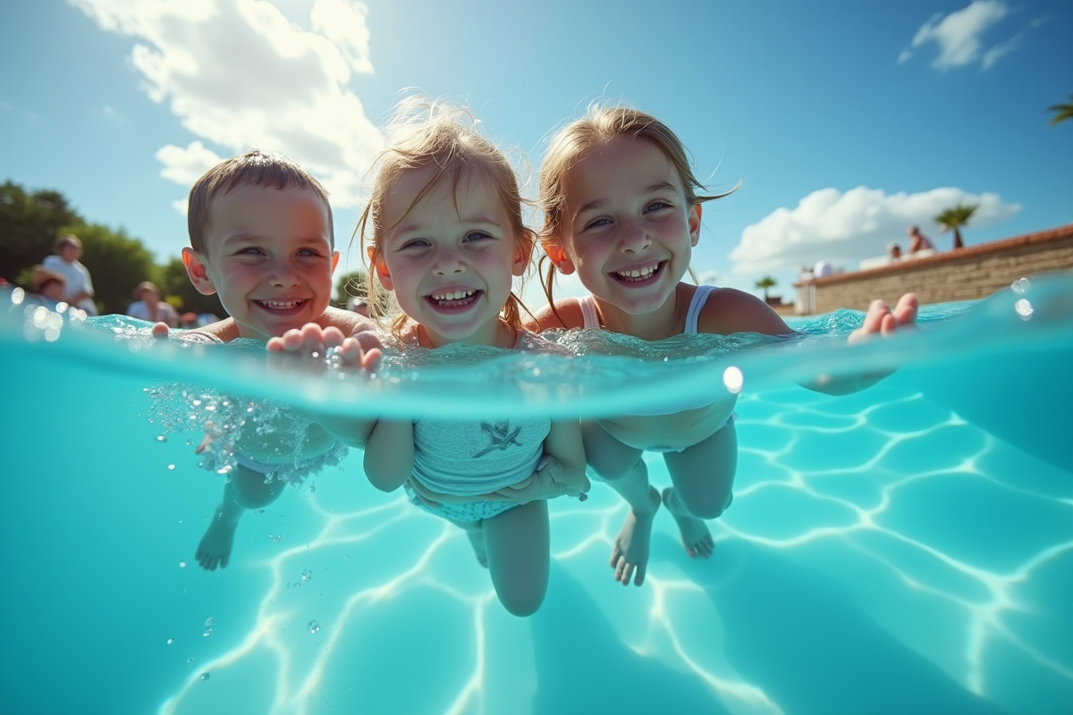 piscine déchlorée