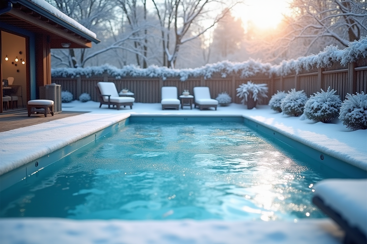 piscine hiver