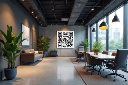 qr code intérieur